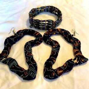 Handmade Cloth Ethnic Earrings